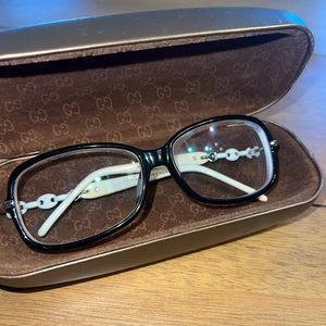 Vintage Gucci link glasses